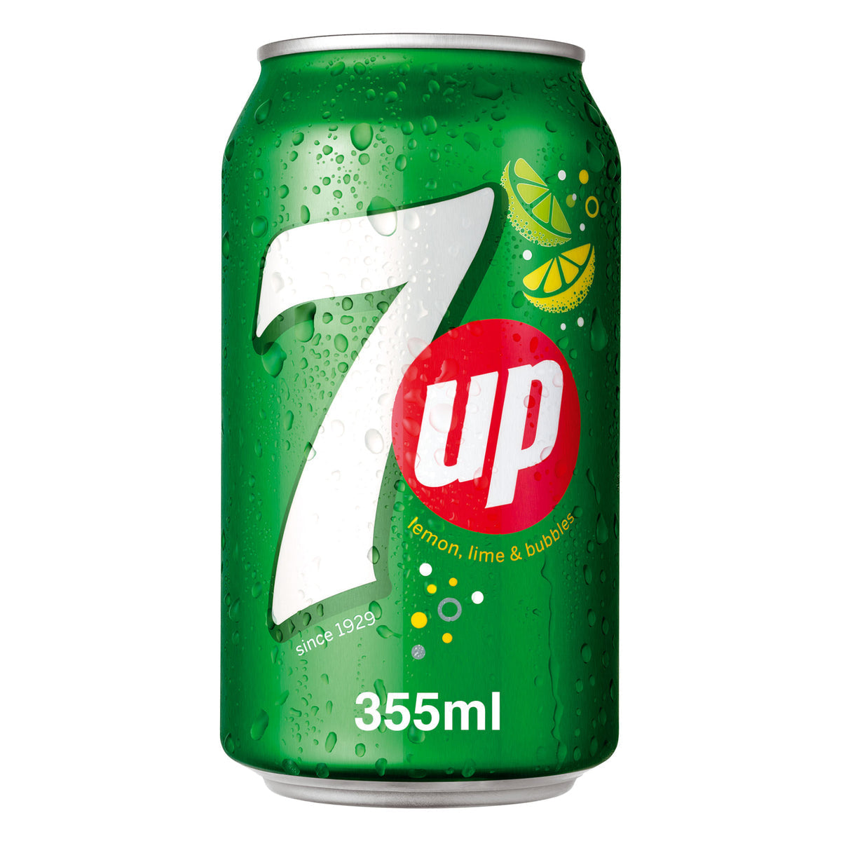 7UP CITRON LIME Coca canette  355ml