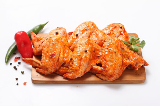 Ailes de poulet marinées