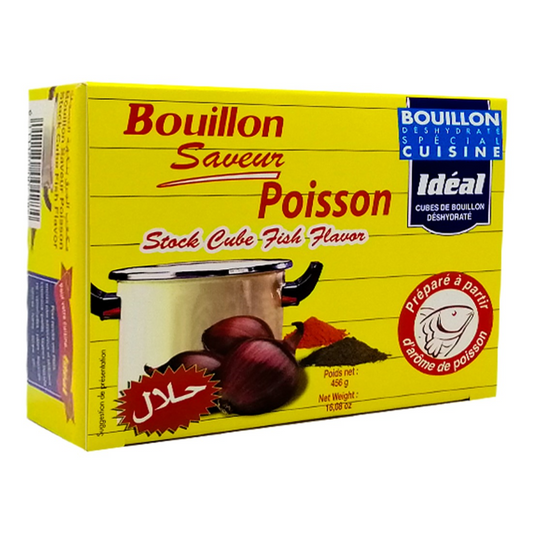 8 cubes de bouillon saveur poisson IDÉAL 76G